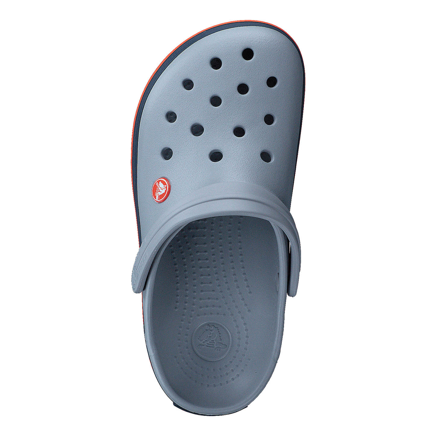 Crocband Light Grey/Navy