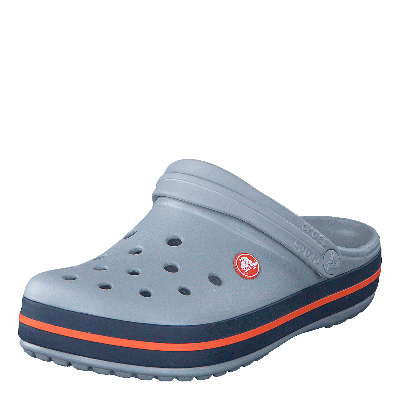 Crocband Light Grey/Navy