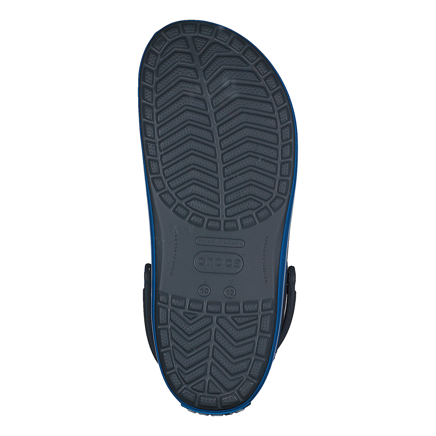 Crocband Charcoal/Ocean