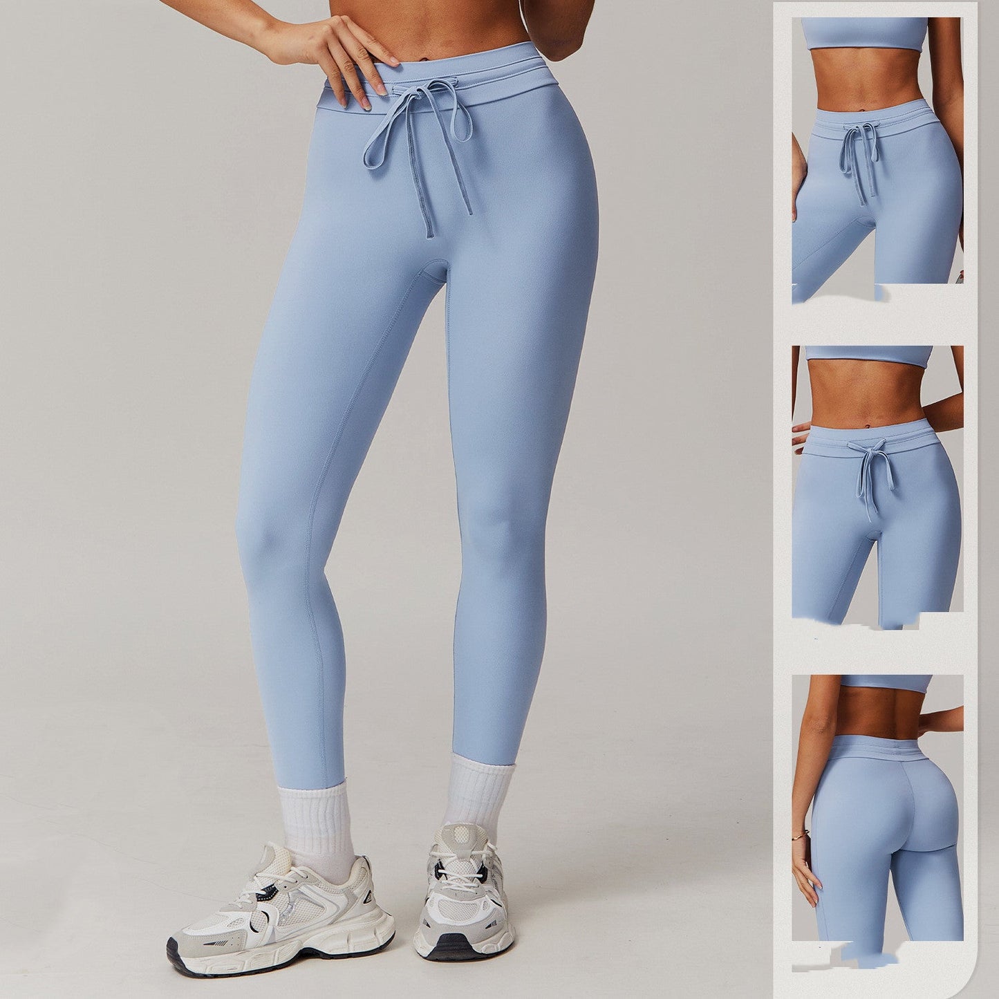 Pantalones de yoga de cintura alta Cloud Sense para levantamiento de cadera y contracción abdominal