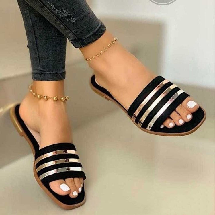 Season Comfortable Flat Slippers Sandals