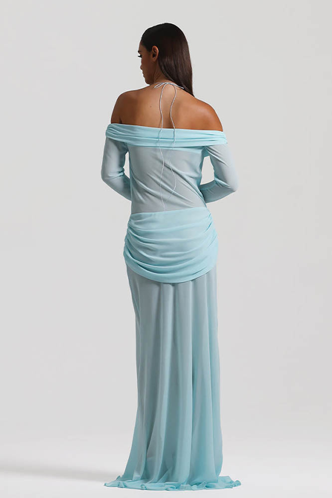 Vestido con hombros descubiertos Moonlit Grace