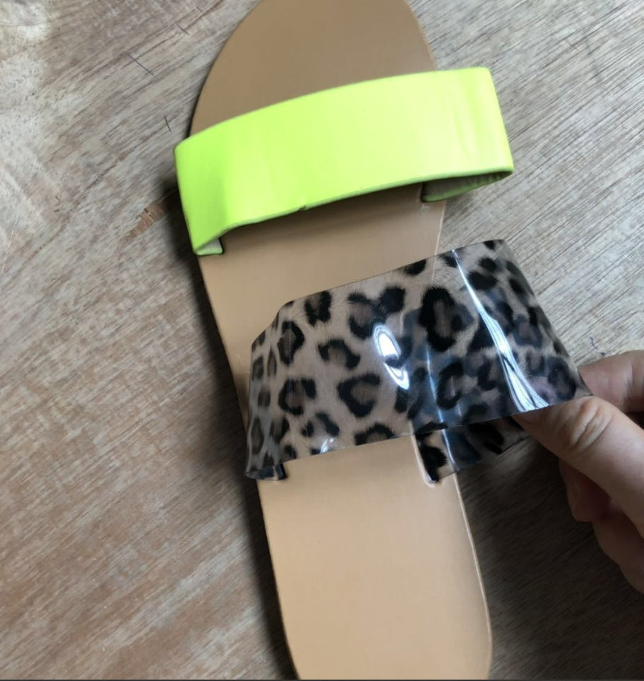 Sandalen flach mit Damen-Slipper