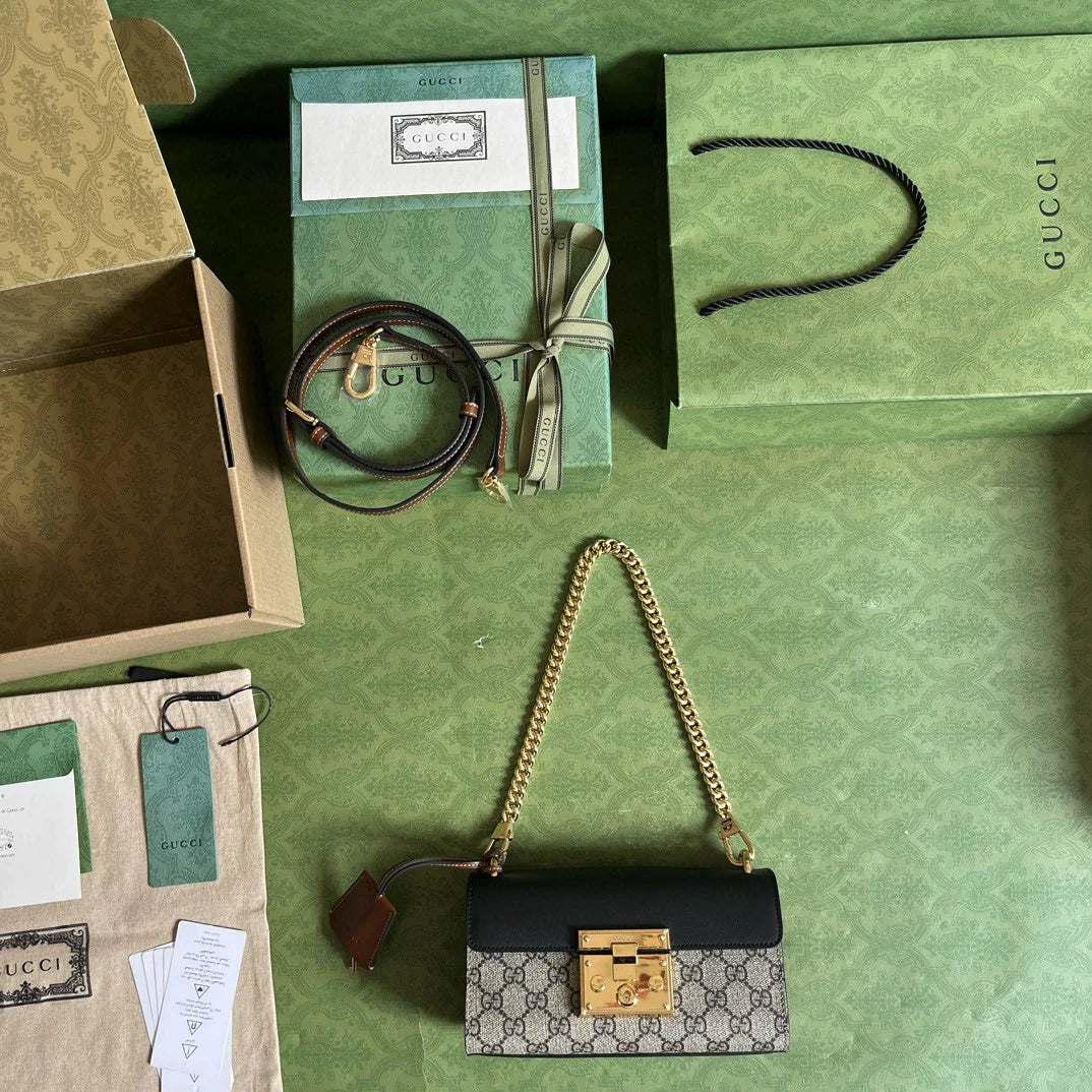 Bolso de hombro mediano GC Padlock