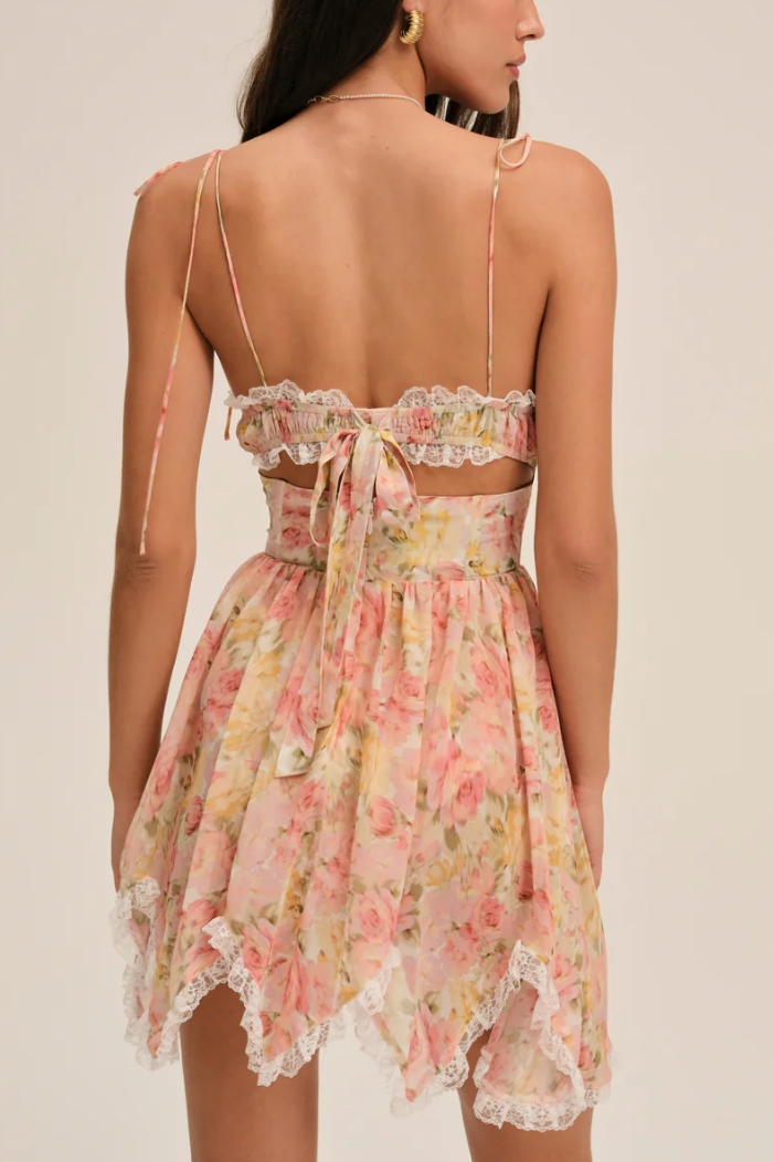 Elea Asymmetrical Mini Dress