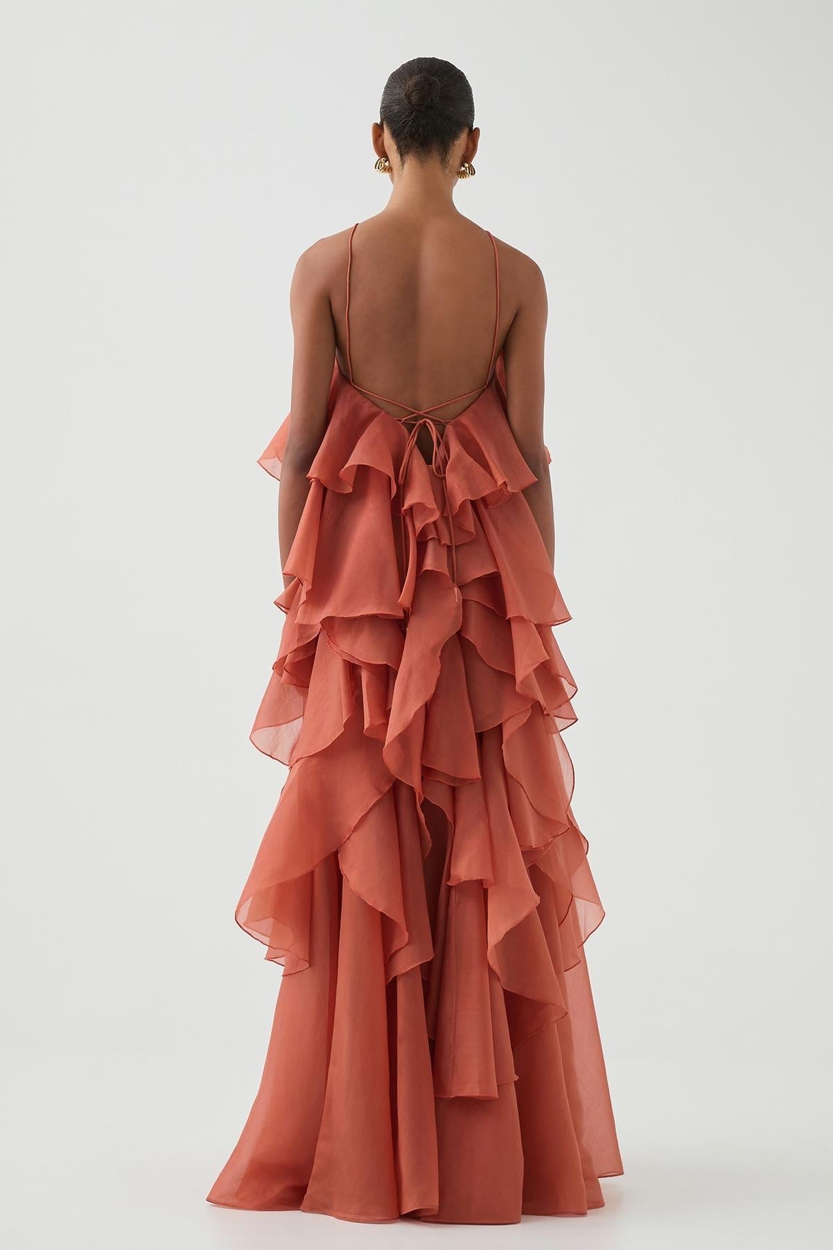 Vestido largo Tartar Castle Stacks