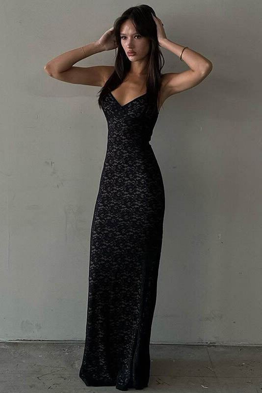 Vestido midi susurrado