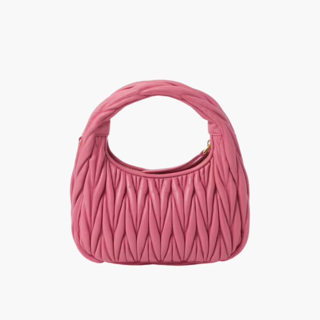 MM Wander Schultertasche aus Matelassé-Nappaleder