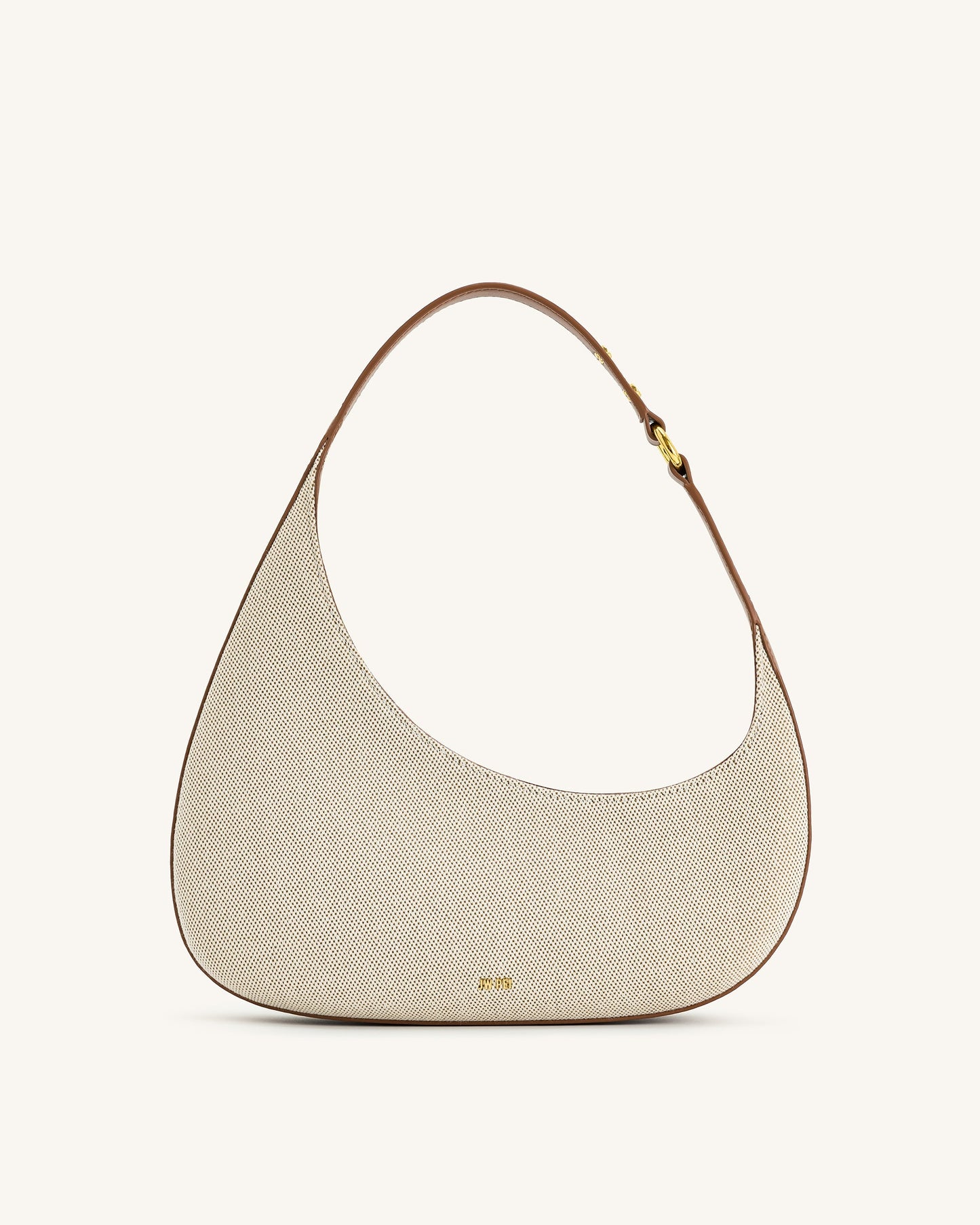 Harlee Shoulder Bag - Brown Canvas