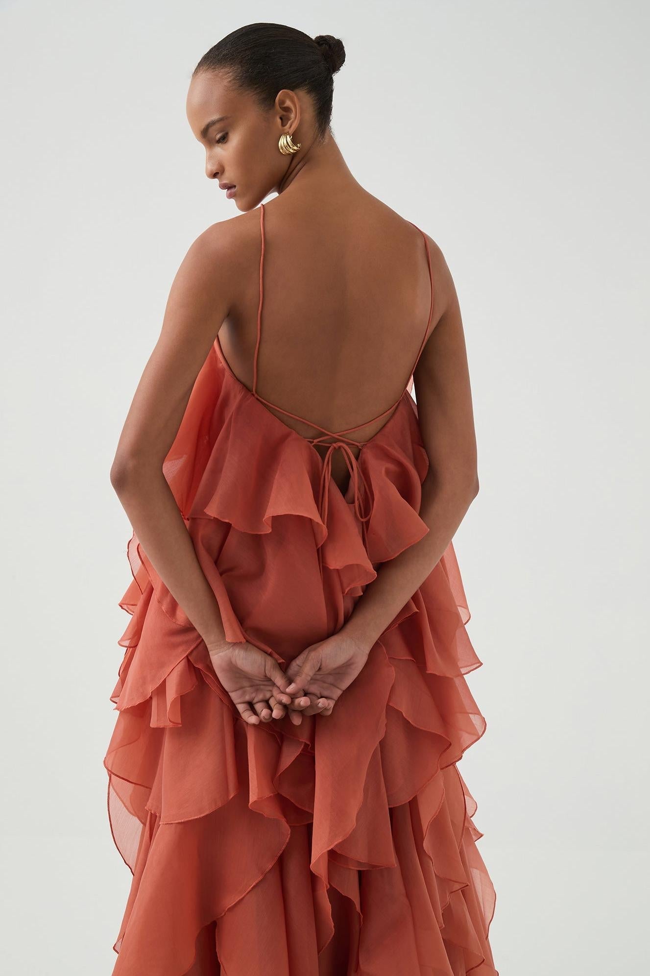 Vestido largo Tartar Castle Stacks