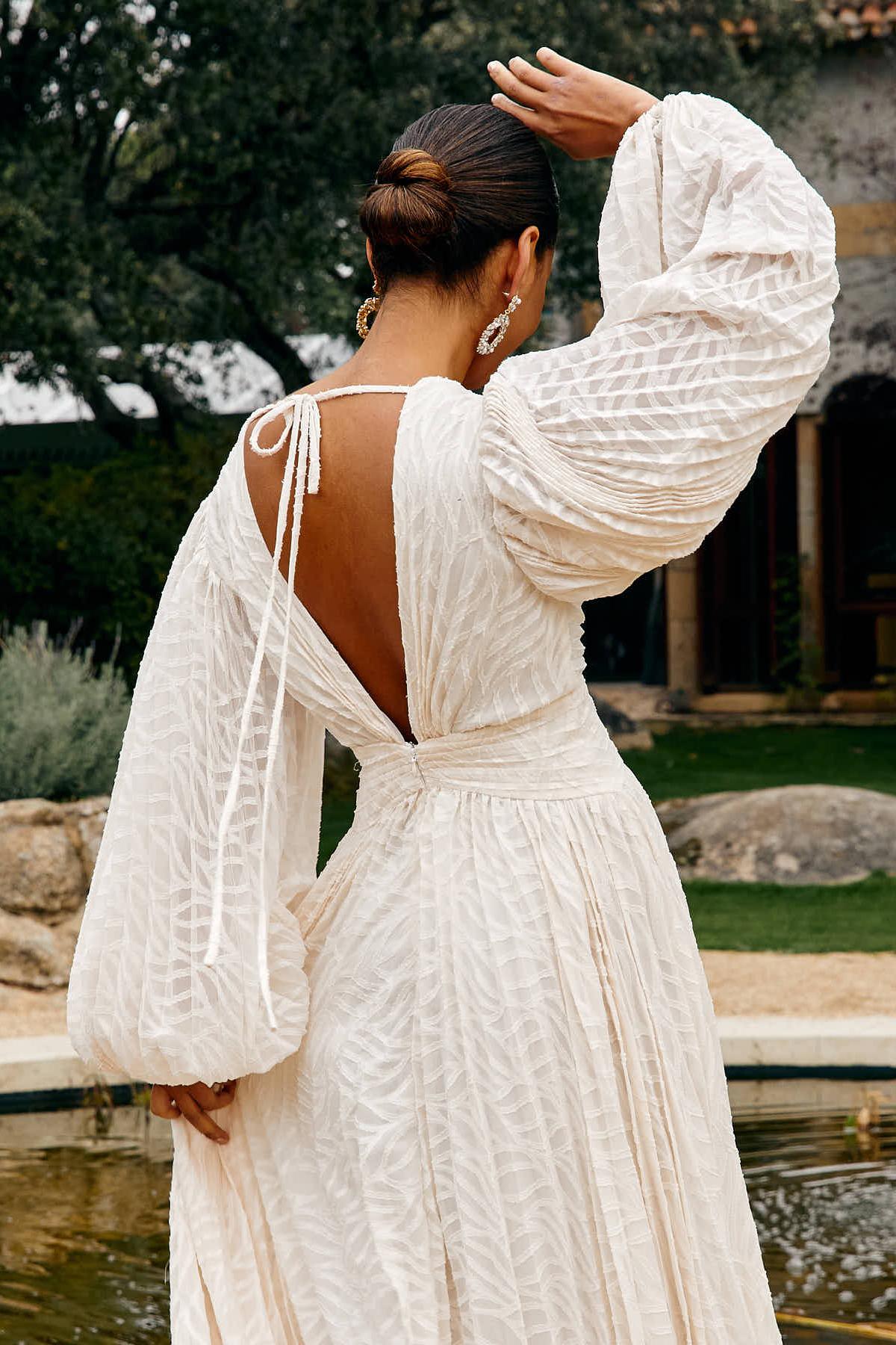 Allegory Elsa Cream Maxi Dress