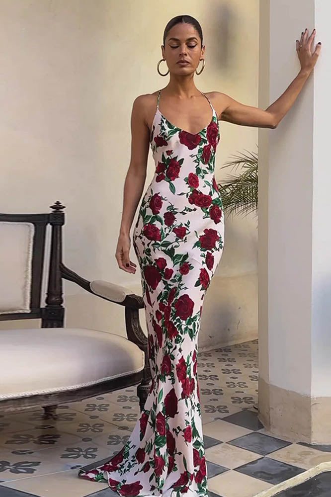 Susurros de primavera – Vestido floral con cuello en V