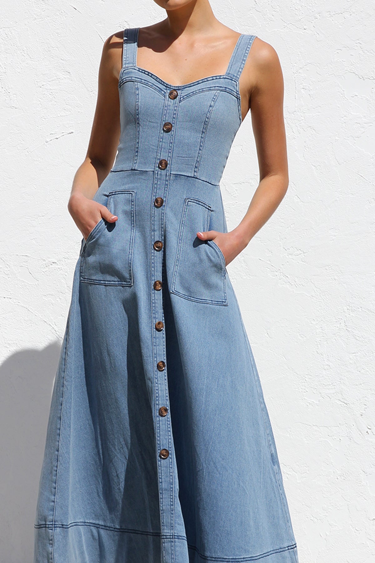 Vestido Danielle AZUL VAQUERO