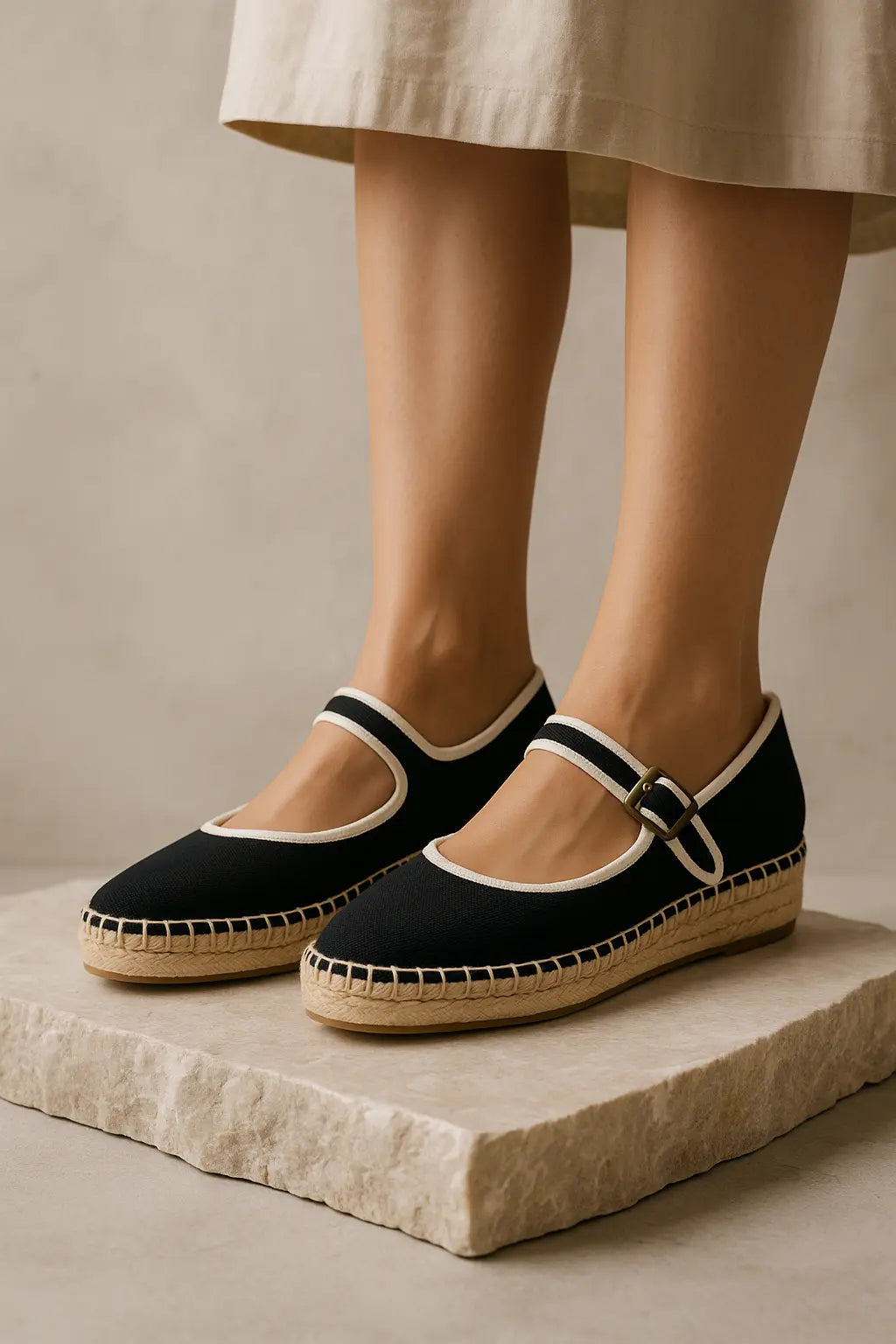 Mary Jane Espadrilles