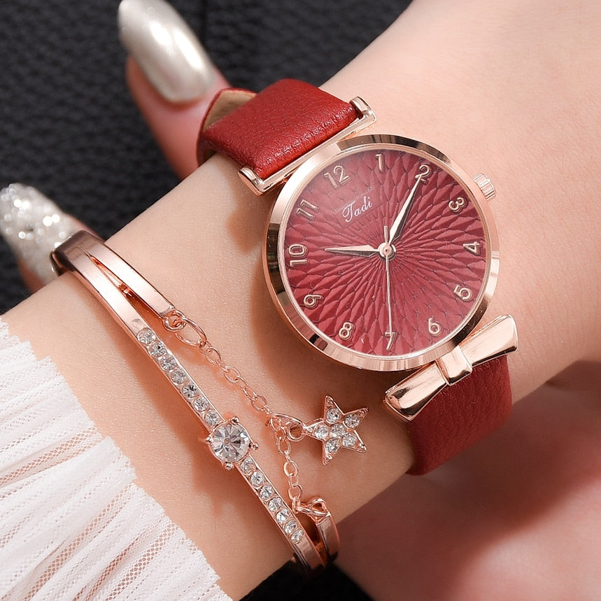 Fashion Quartz Watch and Bracelet Kit