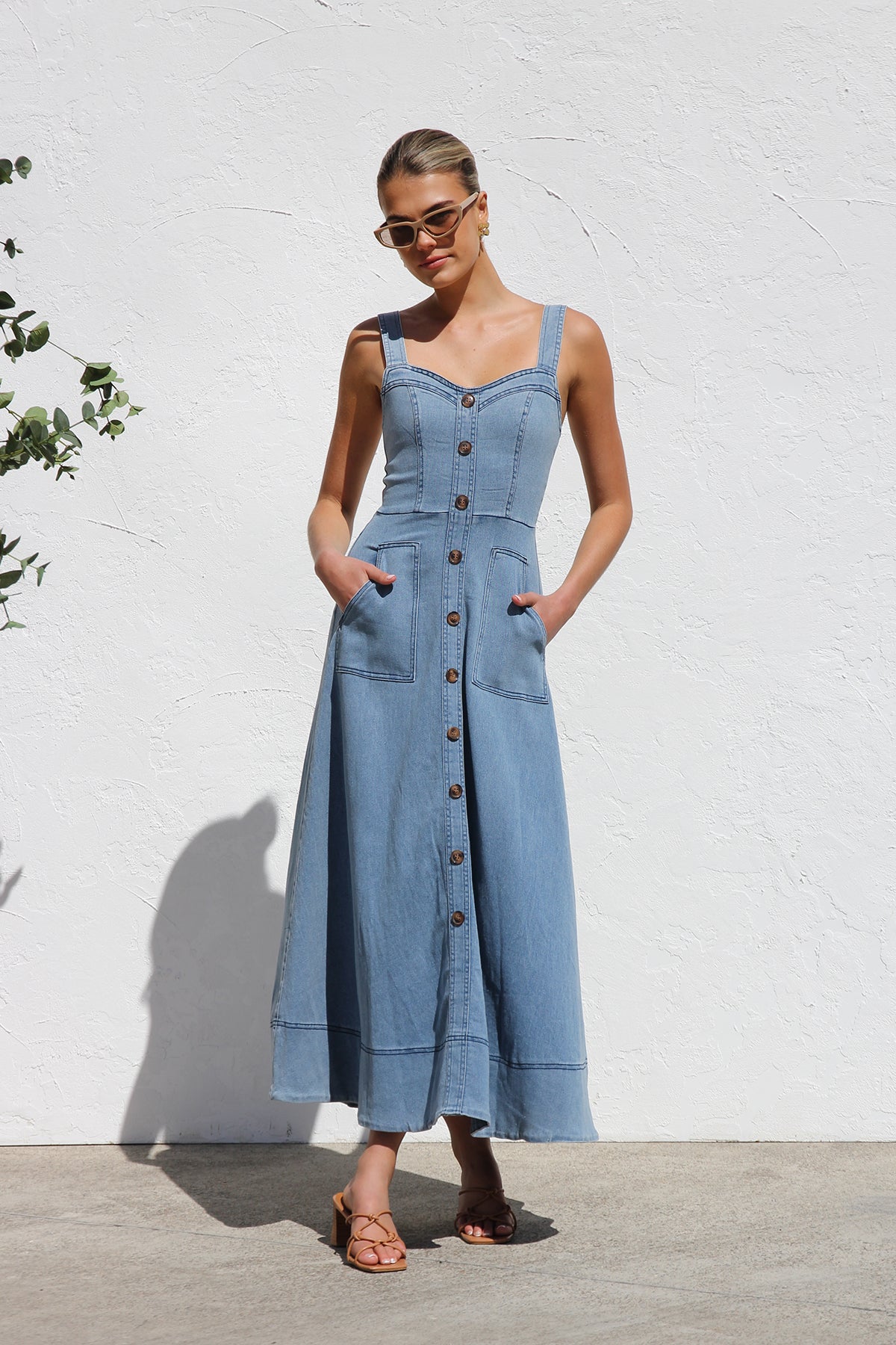 Vestido Danielle AZUL VAQUERO