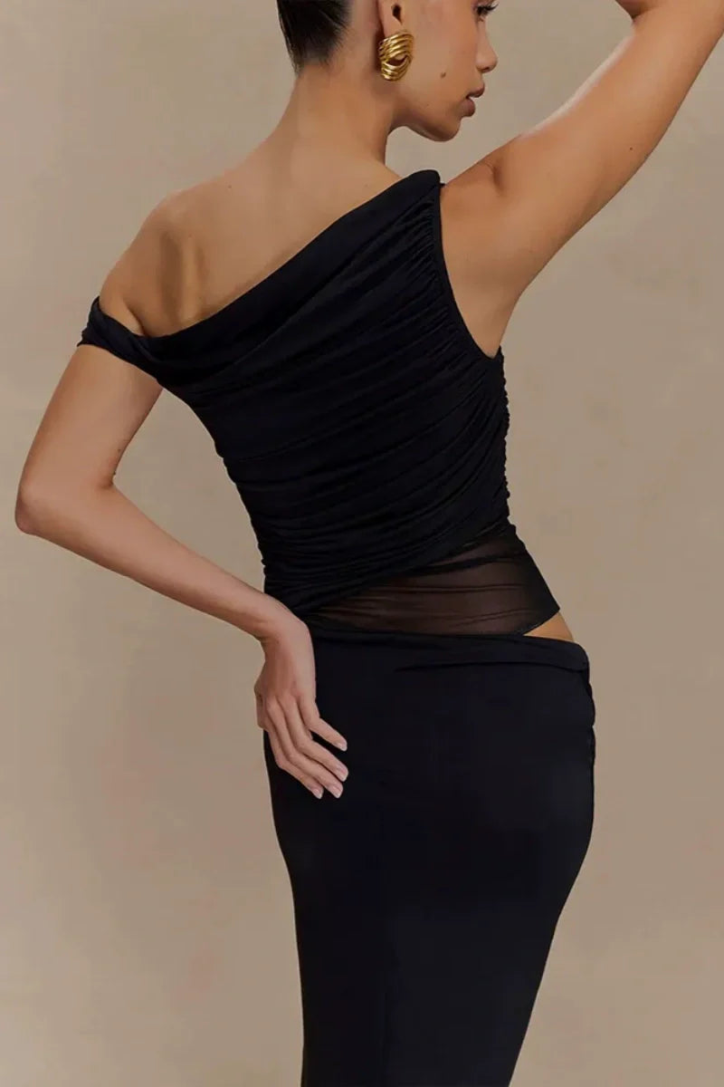 Callen – Slinky – Maxikleid mit One-Shoulder-Träger