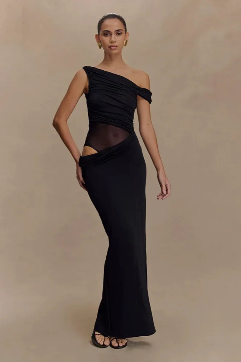 Callen – Slinky – Maxikleid mit One-Shoulder-Träger