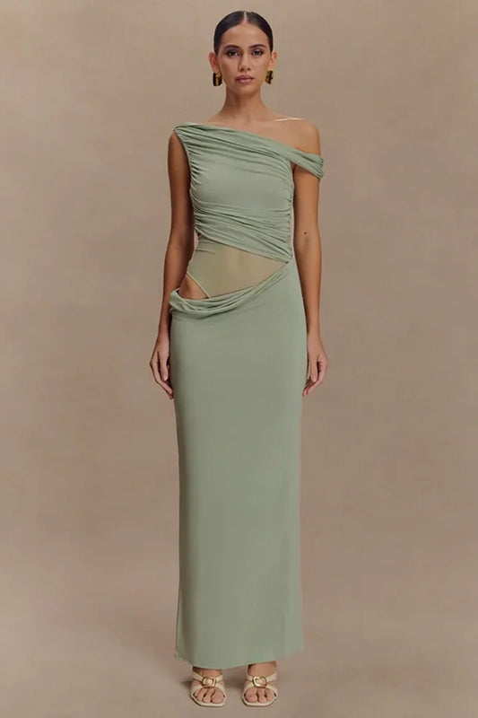 Callen – Slinky – Maxikleid mit One-Shoulder-Träger