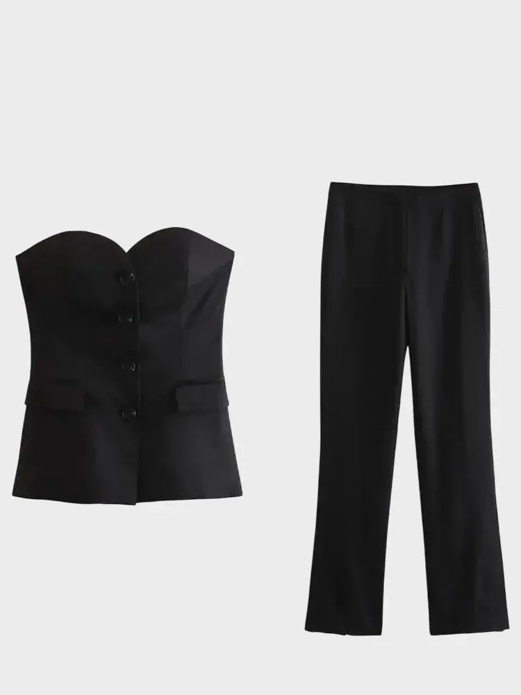 Élan Strapless Suit Set