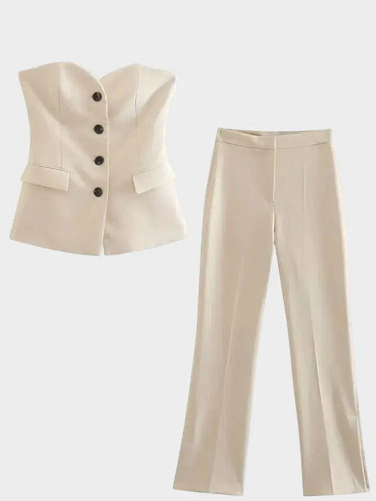 Élan Strapless Suit Set