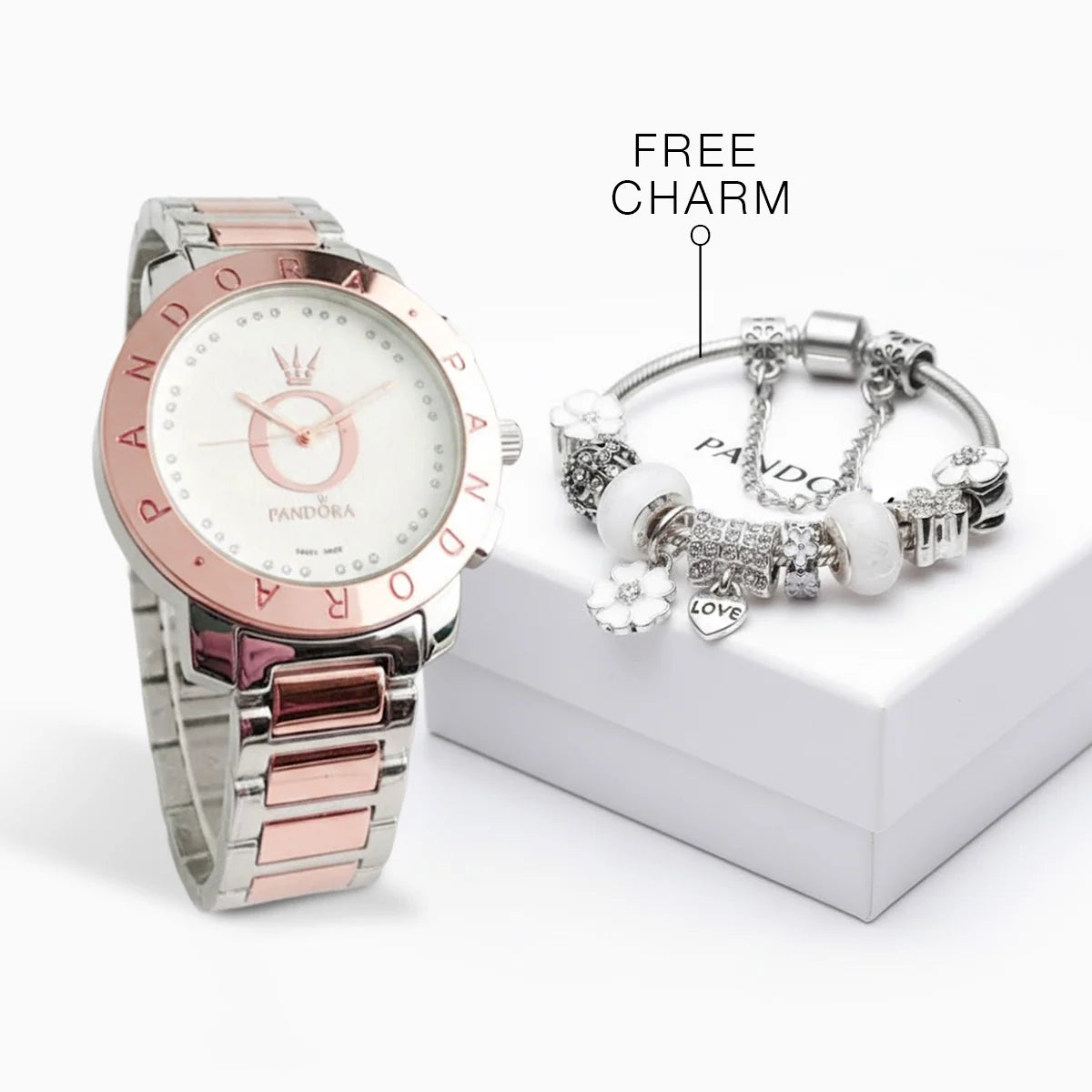 P A N D O R A Valentine's + Free Complete Happiness Bracelet