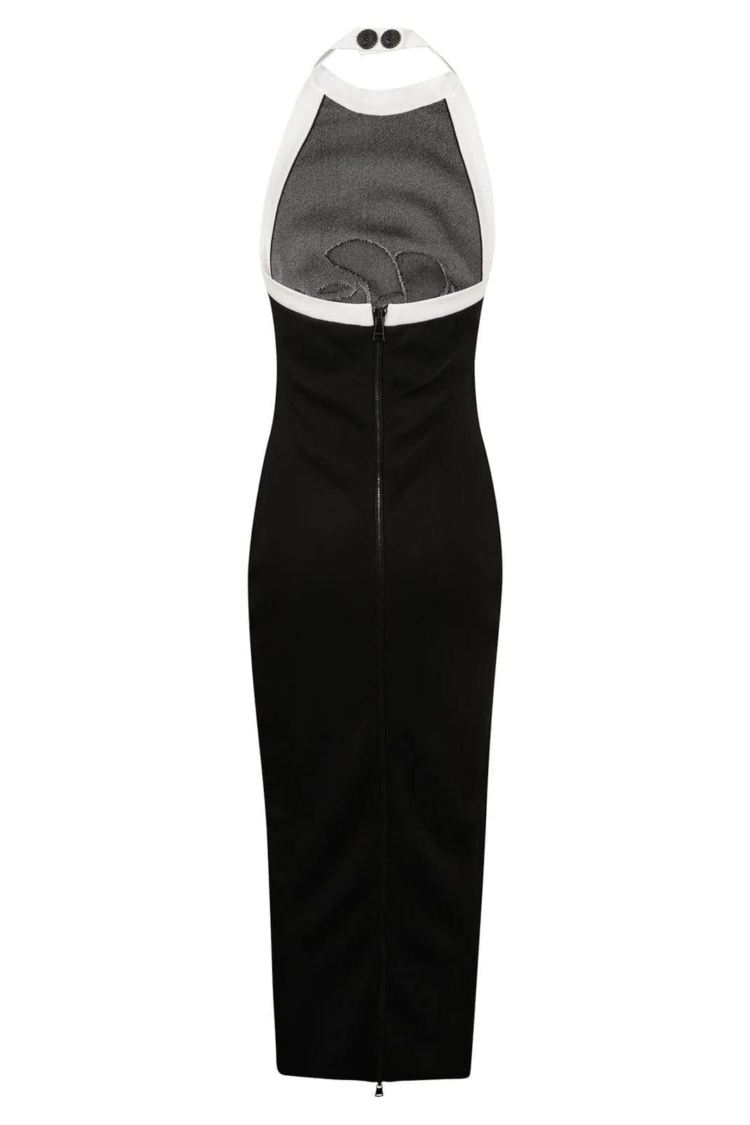 Darlene Neckholder-Midikleid mit Blumenmuster und offenem Rücken