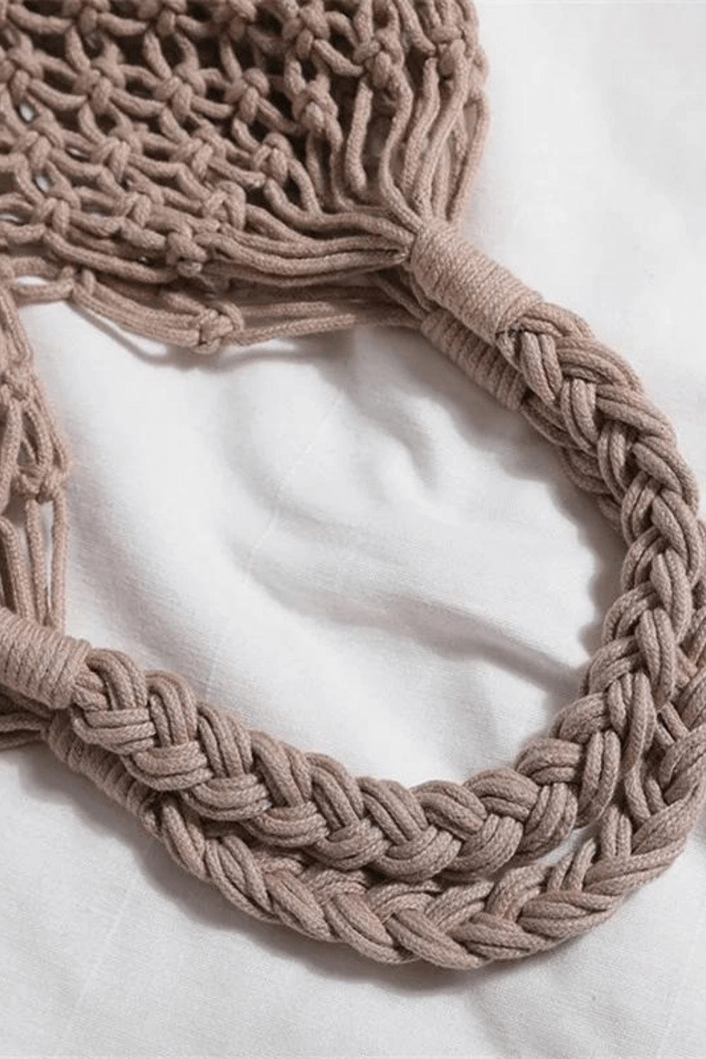 Women's Crochet Beach Bag