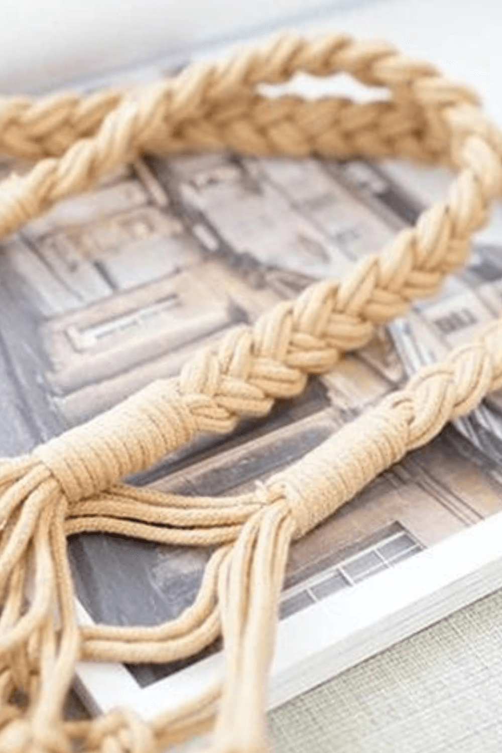 Women's Crochet Beach Bag