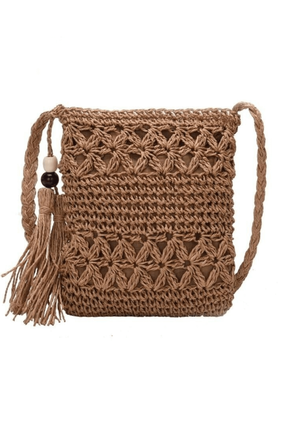 Straw Crossbody Bag - Lorena
