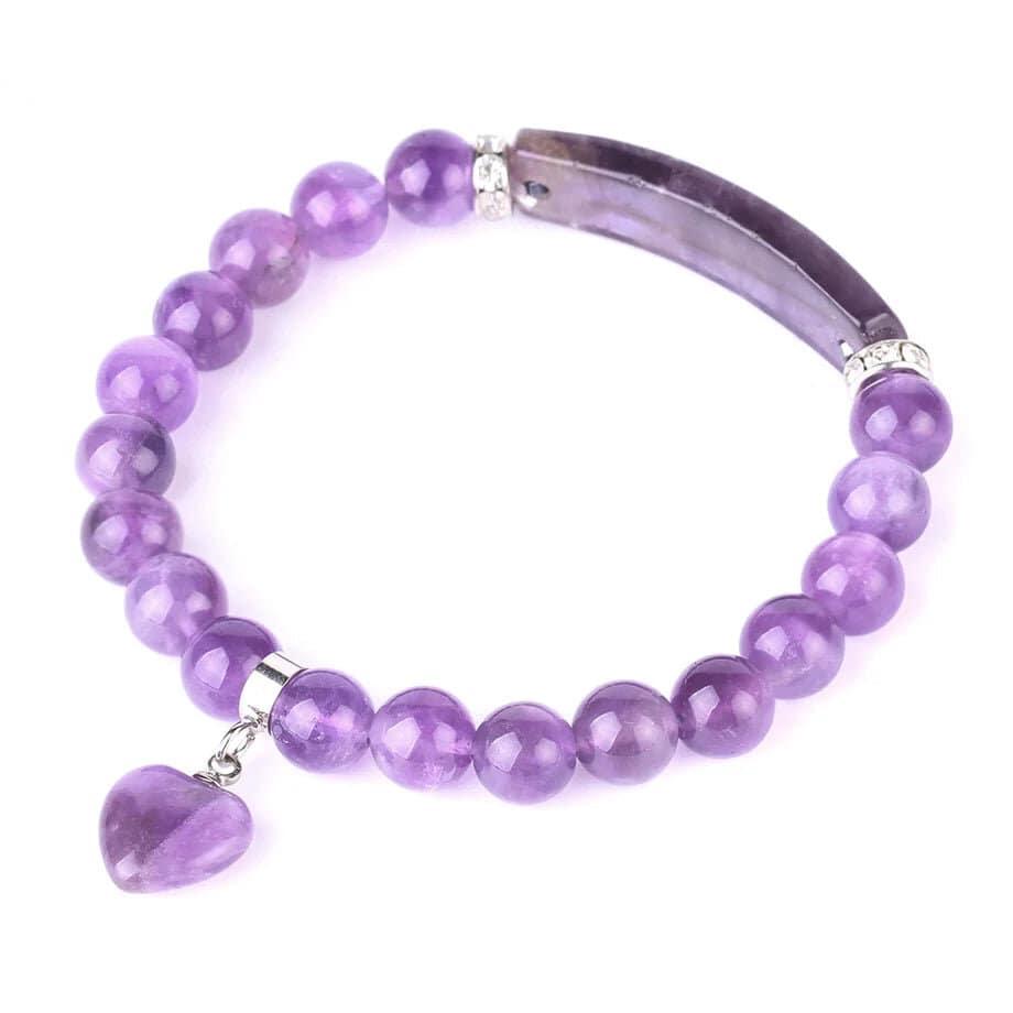 Amethyst Crystal Bracelet