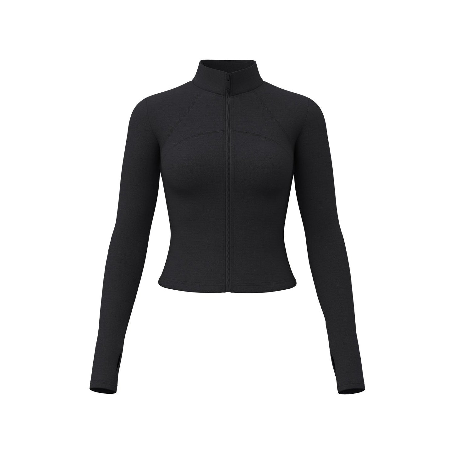 Patchwork Yoga Jacket Breathable And UV-resistant Workout Clothes