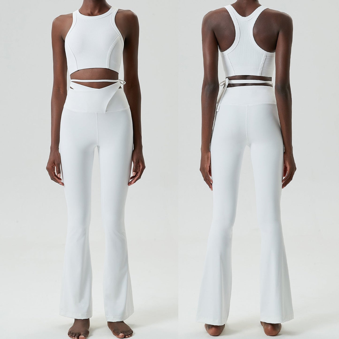 Traje de yoga personalizado de moda para mujer