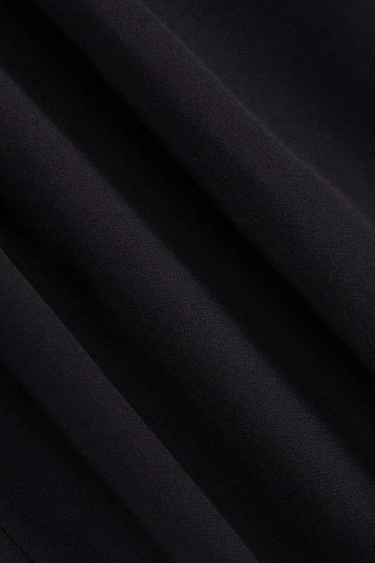 Evelyn Minikleid mit Flügelärmeln und Plissee