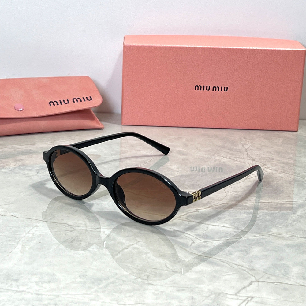Luxury Brand Round Women's Sunglasses