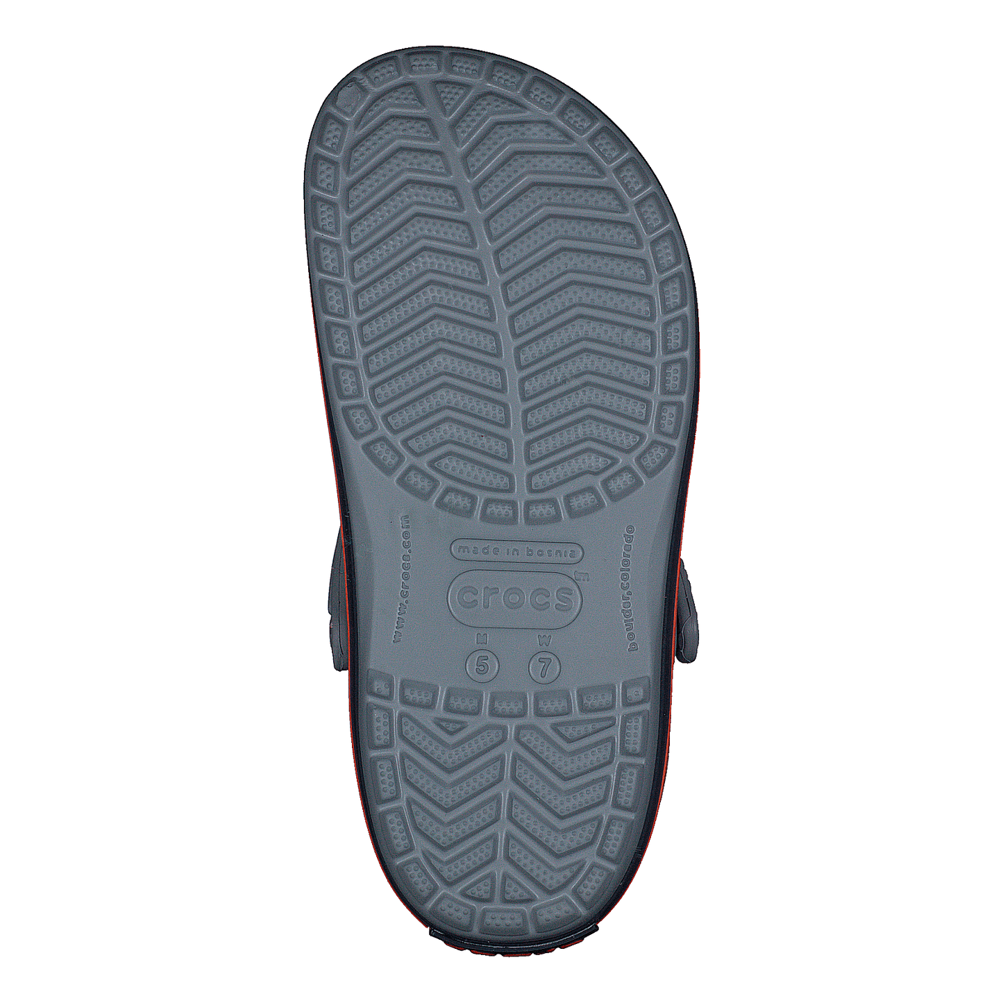 Crocband Light Grey/Navy