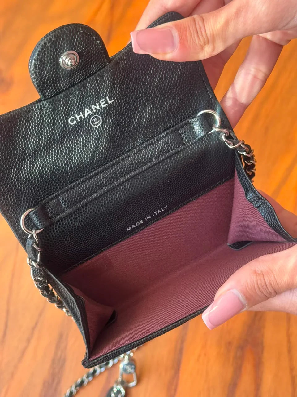 Cartera CC en cadena
