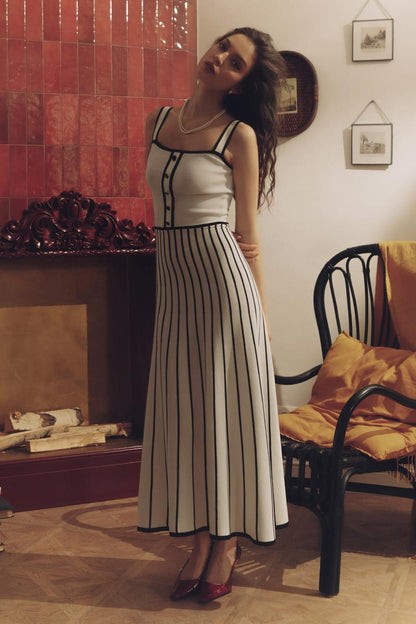 Pag – Camisole-Midikleid aus Strick