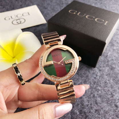 Luxe Stripe Watch