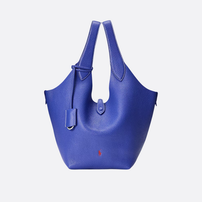 Polo Play Small Leder-Tote- und Crossbody-Tasche