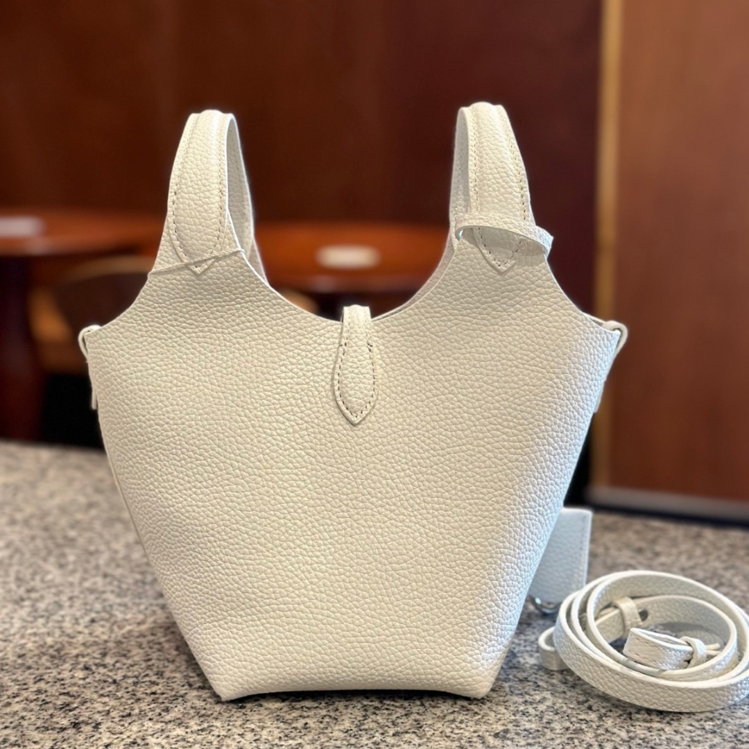 Polo Play Small Leder-Tote- und Crossbody-Tasche
