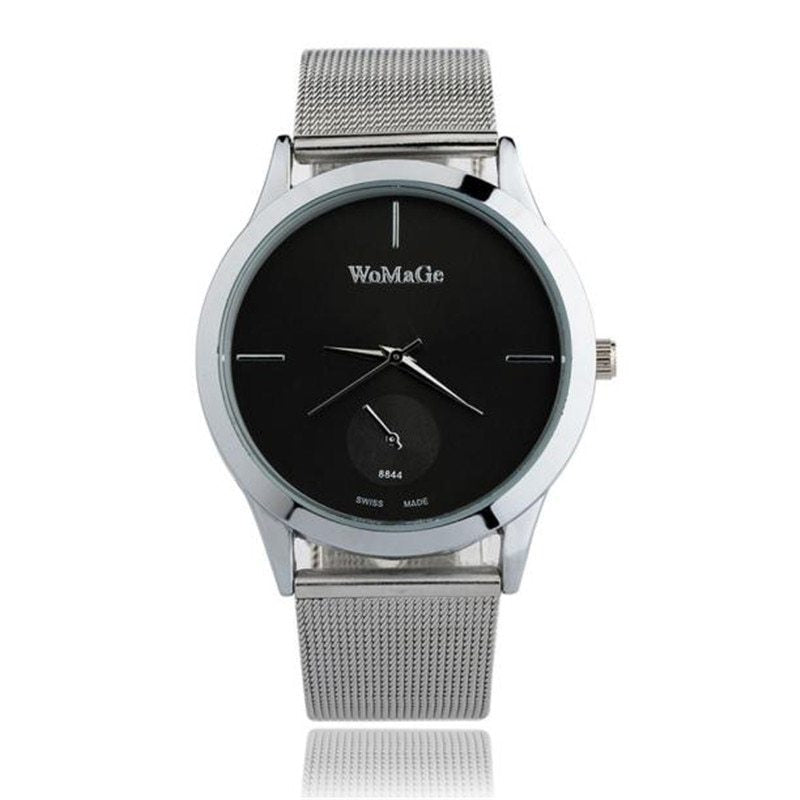 Fashion Alloy Belt Mesh Quartz Watch