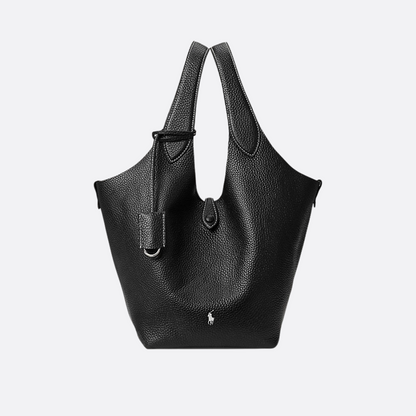 Polo Play Small Leder-Tote- und Crossbody-Tasche