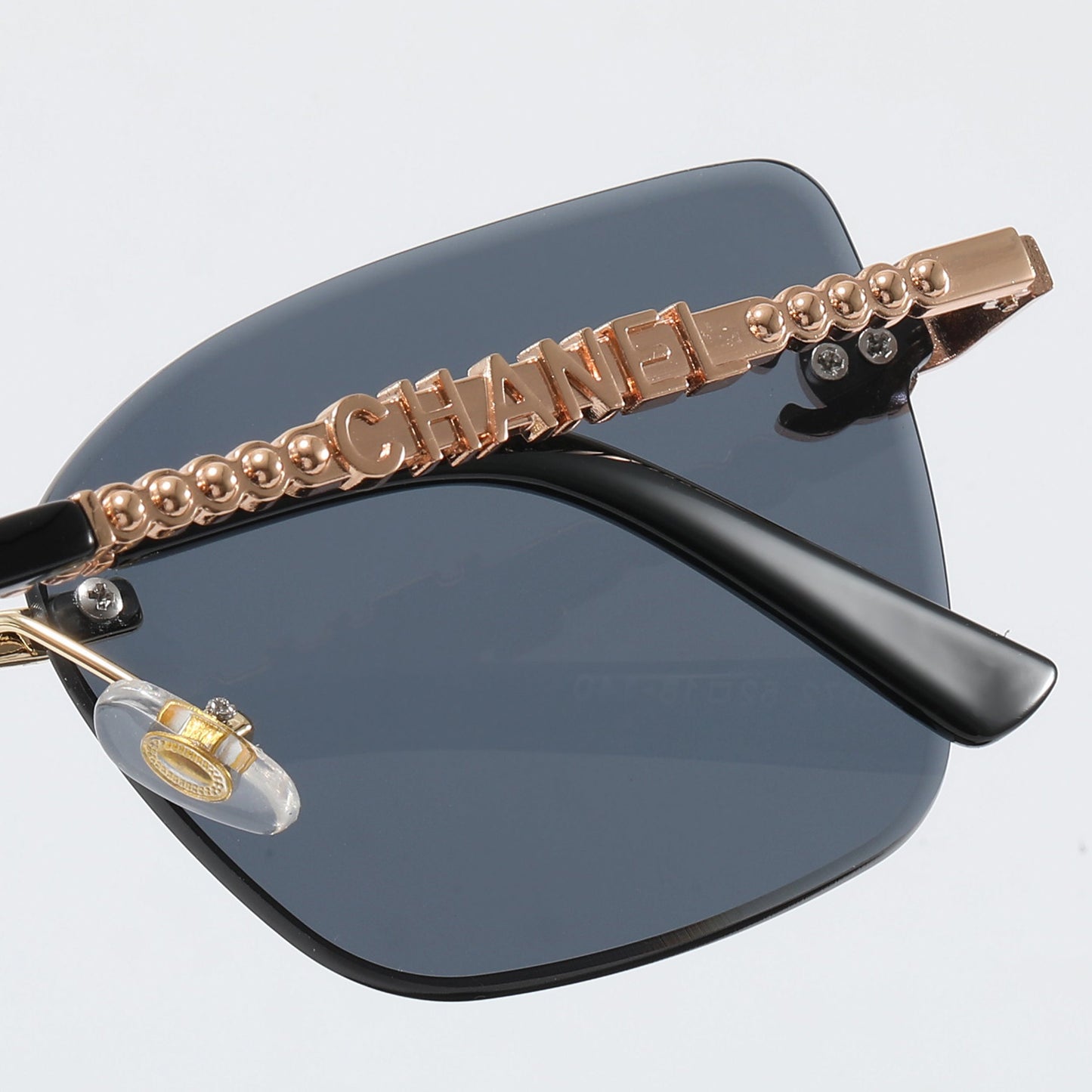 Rimless Shield Sunglasses