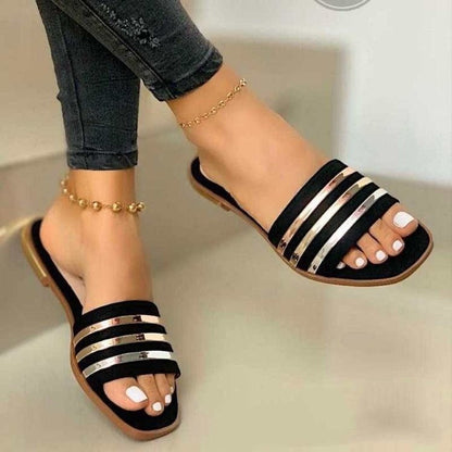 Season Comfortable Flat Slippers Sandals