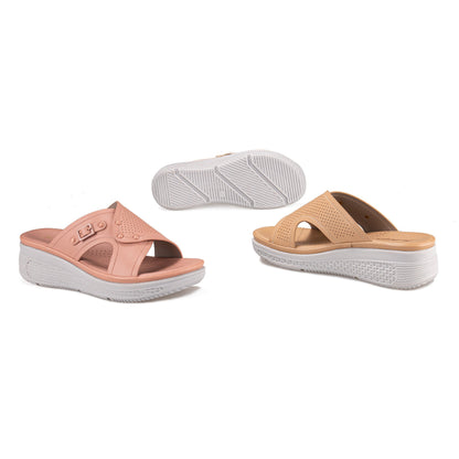 Sandalias de verano europeas y americanas para mujer, zapatillas sencillas.