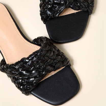 One-legged Sandals And Slippers Candy Color Women