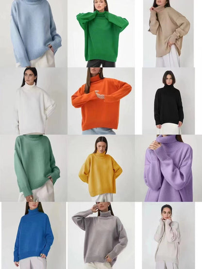 Autumn And Winter Loose All-match Sweater Women