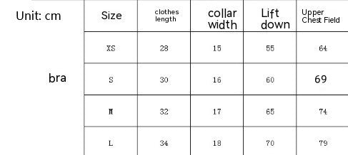 Sujetador deportivo de yoga para mujer