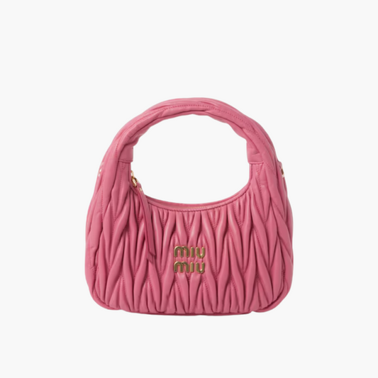 MM Wander Shoulder Bag In Matelassé Nappa Leather